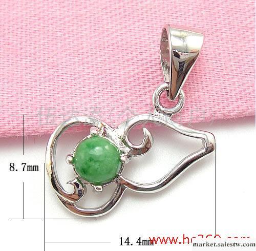 供應022133 925銀葫蘆玉器吊墜，銀飾品批發工廠,批發,進口,代購