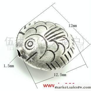 供應PH9021 925銀如意無尾魚，飾品批發，銀飾工廠,批發,進口,代購