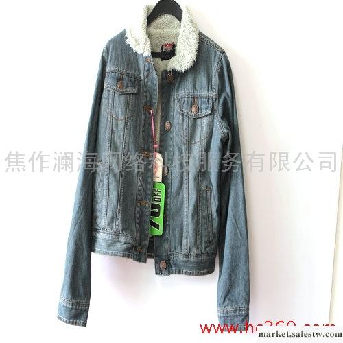 供應批發女裝999 Lee外貿女式羊毛絨牛仔棉衣尾貨服裝工廠,批發,進口,代購