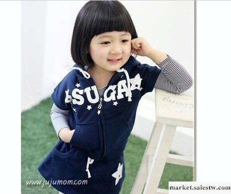 2010年最新韓秋女童套裝 可愛長袖套裙 三件/蘭工廠,批發,進口,代購