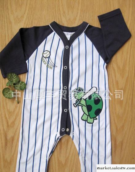 熱銷 長袖哈衣爬服 卡特 純棉 刺繡 南寧外貿長袖哈衣爬服工廠,批發,進口,代購