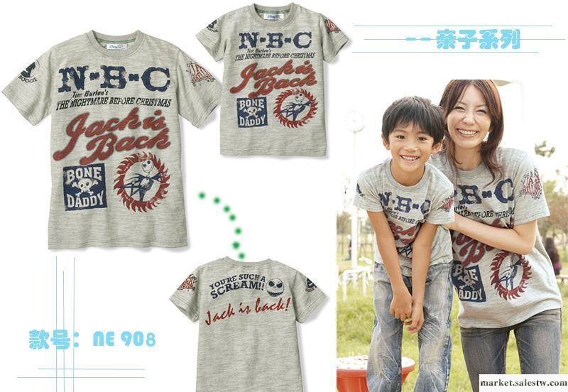 供應2011日韓童裝夏款短T恤親子裝，TLF品牌溫馨親子裝NE908工廠,批發,進口,代購