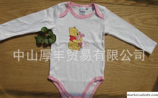 哈衣 清倉 童裝瑕疵 純棉 可愛維尼熊 迪斯尼三角哈衣工廠,批發,進口,代購