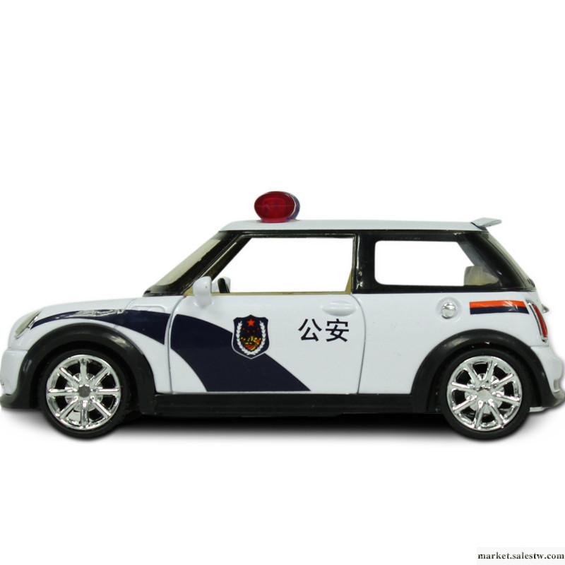 1:32合金迷你酷派MINI Cooper汽車模型警車 合金車模 收藏禮物工廠,批發,進口,代購