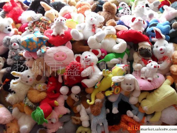 庫存揚州毛絨玩具 多品種熊狗兔子 布娃娃 公仔 雜貨5元一只婚慶禮品工廠,批發,進口,代購