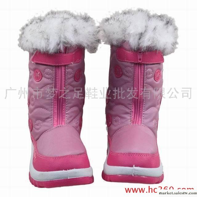 2012新款童靴女正品 中筒防滑雪地靴子童鞋【H512】26-35碼工廠,批發,進口,代購