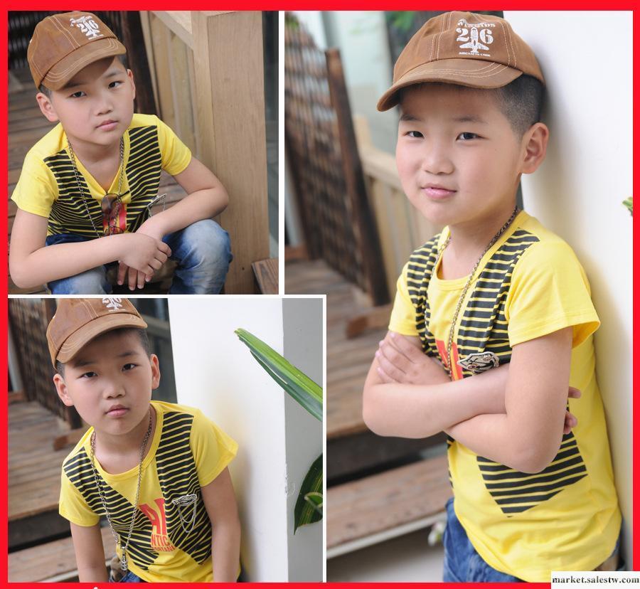 2012新款日韓夏裝童T恤 兒童全棉高檔童裝 質量保證承諾15天退換工廠,批發,進口,代購