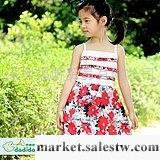 供應嗒嘀嗒童裝 夏裝 女中大童連衣裙 VQG010DE批發・進口・工廠・代買・代購