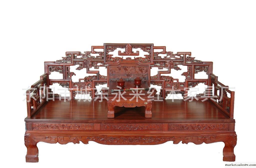 供應【批發】中式紅木家具（歡迎客戶選購）紅酸枝八仙羅漢床批發・進口・工廠・代買・代購