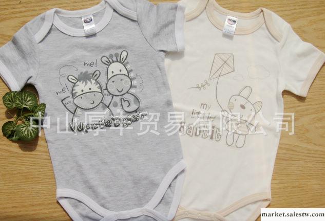 夏季嬰兒短袖三角哈衣 THE BABY COMPANY 純棉 寶寶連體衣哈衣工廠,批發,進口,代購