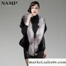 正品 NAMP2012秋裝新品女裝水貂皮草馬甲 特價進口整貂皮大衣工廠,批發,進口,代購