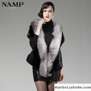 供應正品 NAMP2012秋裝新品女裝水貂皮草馬甲 特價進口整貂裘皮大衣工廠,批發,進口,代購