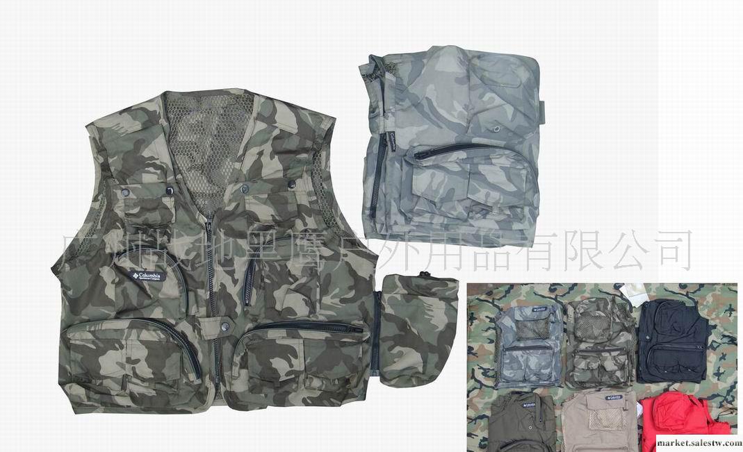 戶外旅游服飾：美式軍用多袋可伸縮馬甲 馬夾 戶外防雨服裝工廠,批發,進口,代購