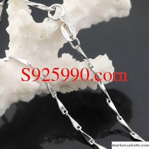 供應www.s925990.com 925純銀鍍白金項鏈配鏈 瓜子鏈 百搭純銀工廠,批發,進口,代購