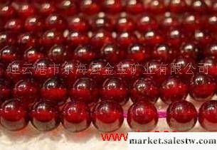 供應天然石榴石圓珠半成品(批發)工廠,批發,進口,代購