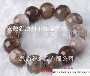 供應九華大愿樹化玉 佛珠 念珠 手串 手鏈（廠家直銷）工廠,批發,進口,代購