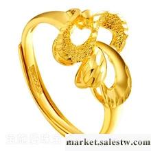 供應寶施曼千足金黃金鳳凰開口式黃金戒指結婚戒指批發15164243141工廠,批發,進口,代購