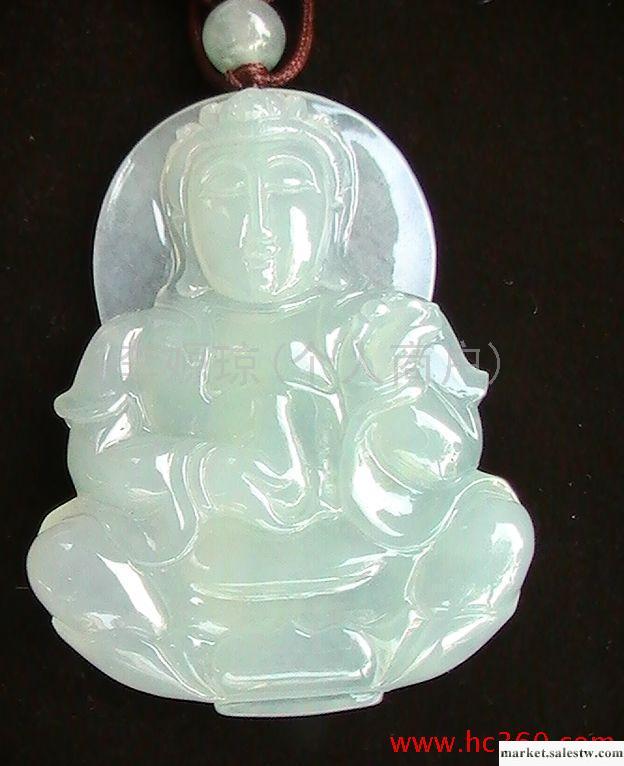 供應天然緬甸玉器  A貨翡翠觀音工廠,批發,進口,代購