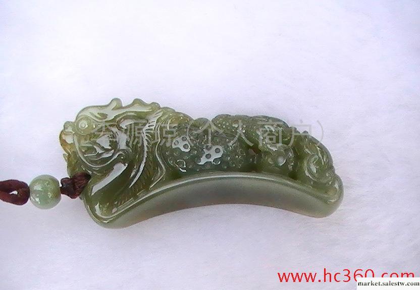 供應天然A貨緬甸玉器翡翠龍掛件吉祥 生意興隆 招財騰龍 望子成龍工廠,批發,進口,代購