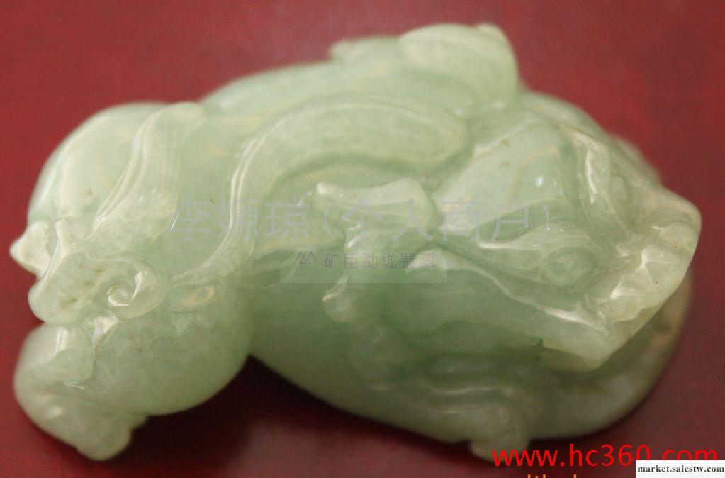 供應天然A 貨緬甸玉石玉器飾品翡翠掛件貔貅  招財辟邪 招財納福工廠,批發,進口,代購
