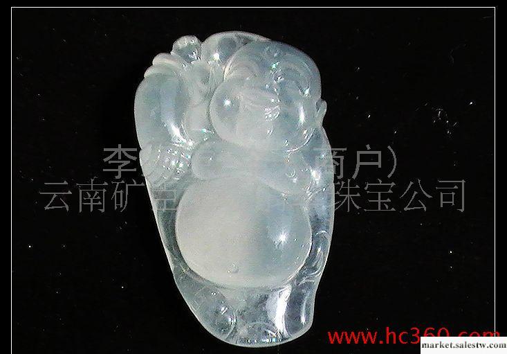 供應天然A貨緬甸玉石玉器翡翠高冰逍遙佛     （店中已售出）工廠,批發,進口,代購