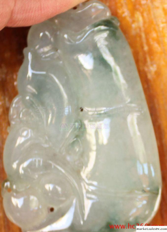 供應天然A貨緬甸玉器翡翠掛墜節節高 冰種飄蘭花工廠,批發,進口,代購