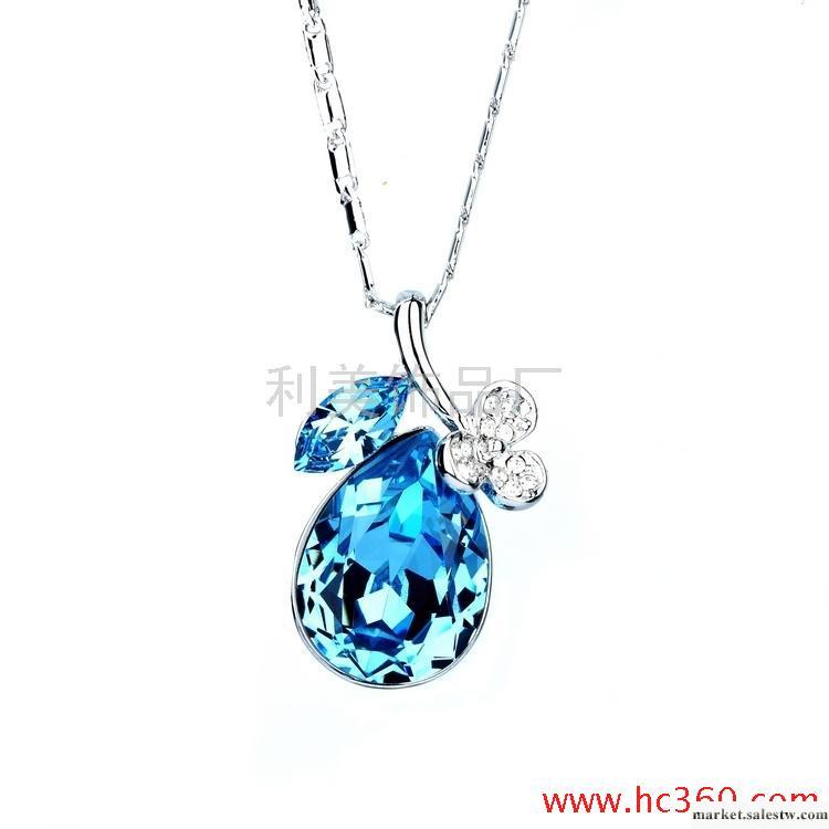 供應利美飾品010045施華洛世奇水晶飾品工廠,批發,進口,代購
