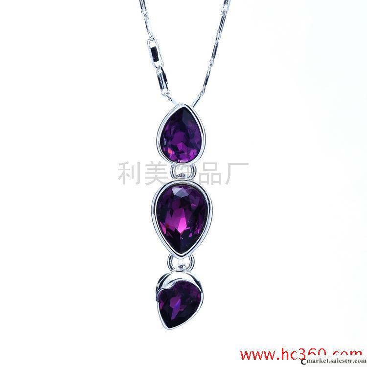供應利美飾品010008施華洛世奇水晶飾品工廠,批發,進口,代購