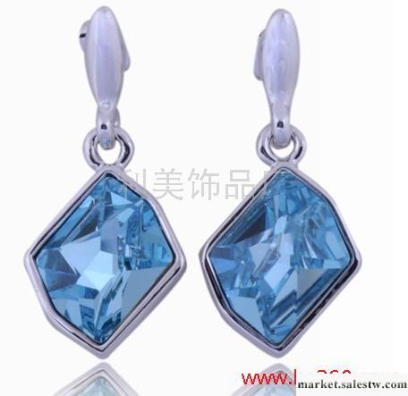 供應菱形耳環 施華洛世奇元素水晶飾品20141工廠,批發,進口,代購