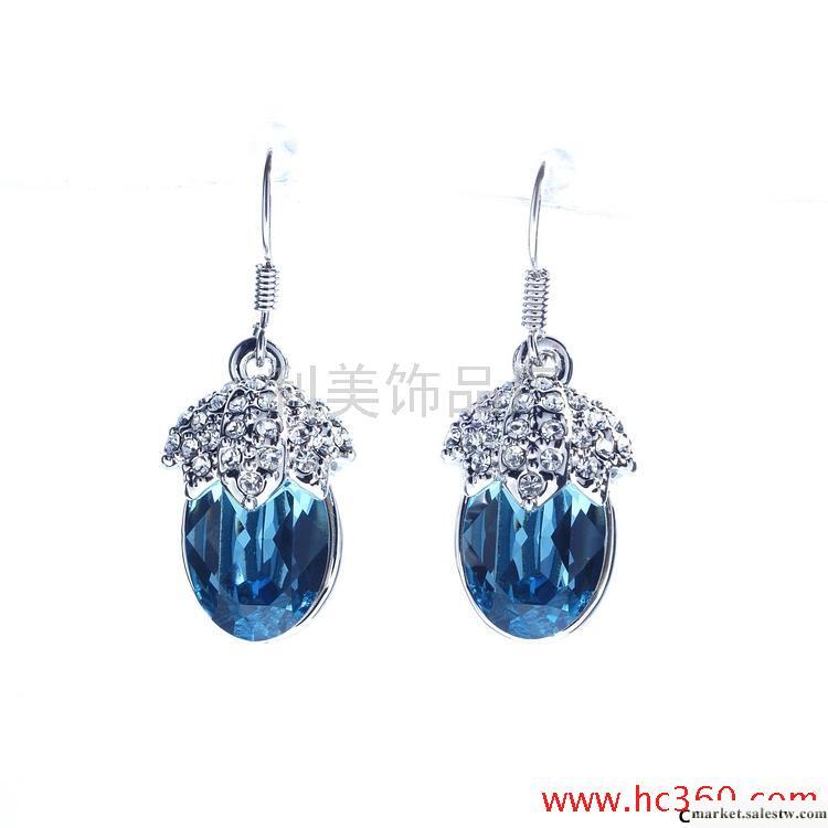 供應利美飾品010037施華洛世奇水晶飾品工廠,批發,進口,代購