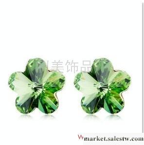 供應 耳環 施華洛世奇元素水晶飾品20140工廠,批發,進口,代購
