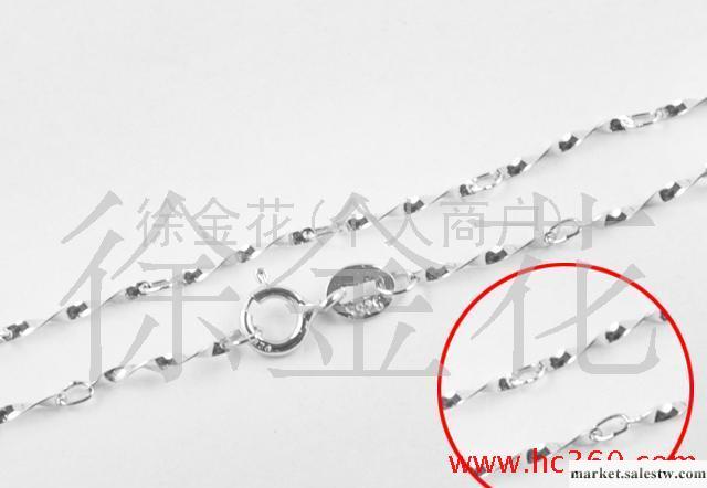 供應925純銀扭片鏈necklace工廠,批發,進口,代購