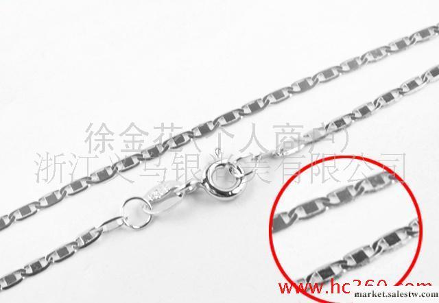 供應925純銀項鏈(刀片鏈)necklace工廠,批發,進口,代購