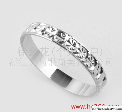 供應925低銀鍍白金滿天星戒工廠,批發,進口,代購