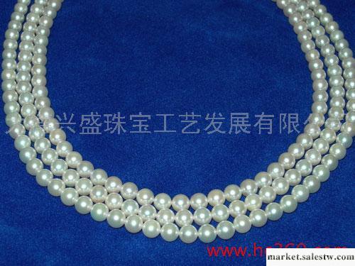供應6mm全孔南洋貝珠(貝寶珠)項鏈顏色可選工廠,批發,進口,代購