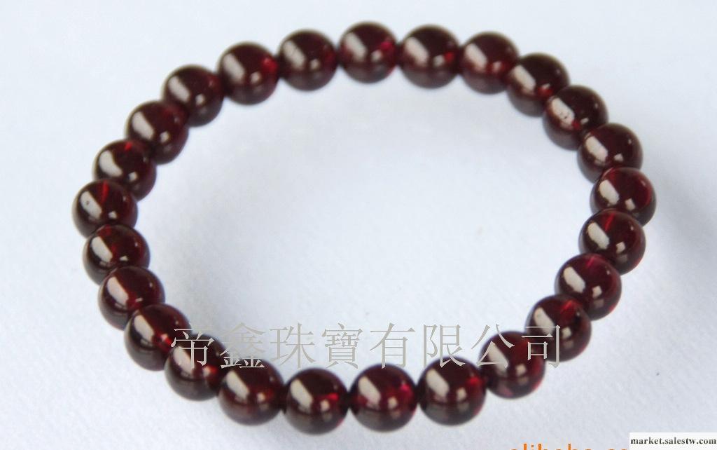 供應斯里蘭卡石榴石手鏈8mm  4~14mm寶石加工工廠,批發,進口,代購