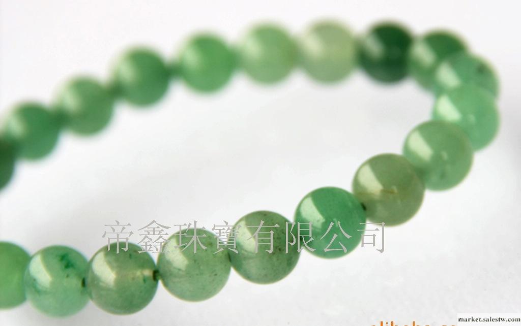 供應印度優質東陵玉水晶圓珠手鏈6mm~14mm寶石加工工廠,批發,進口,代購