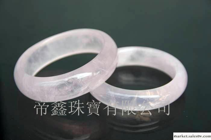 供應巴西進口純天然粉晶寬窄手鐲內直徑有40~68mm寶石加工工廠,批發,進口,代購