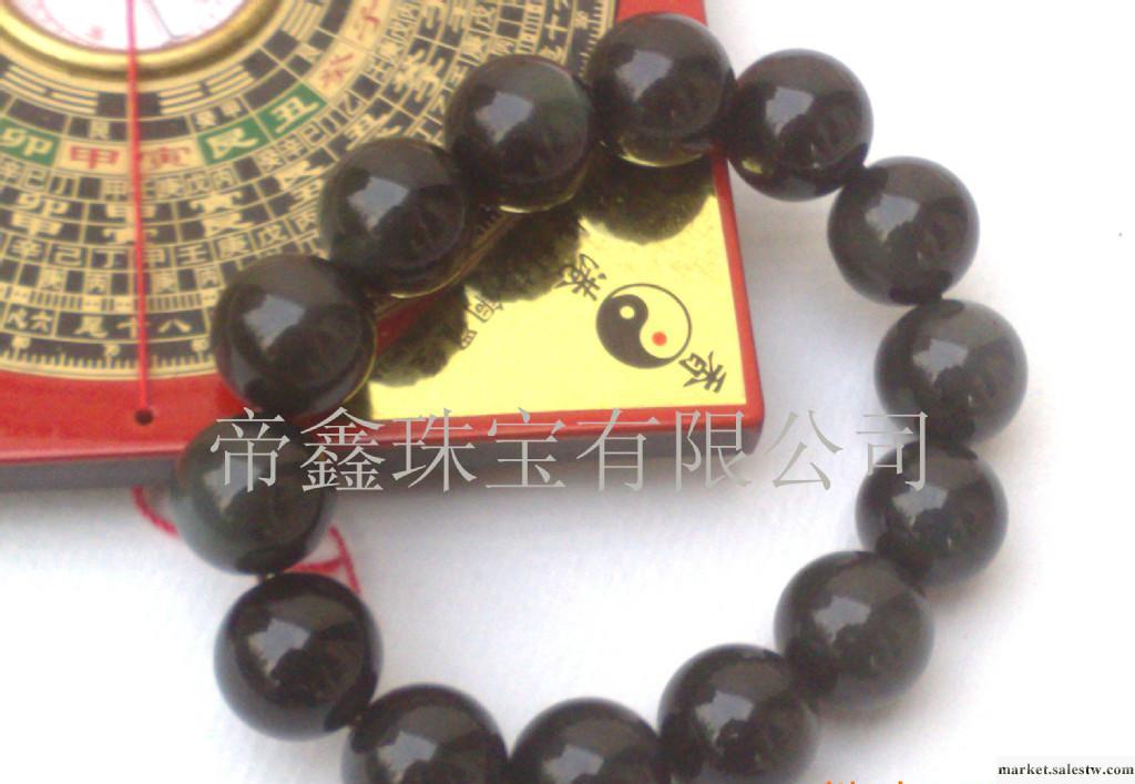 供應天然墨西哥A級七彩黑曜石6~18mm 辟邪擋煞 寶石加工工廠,批發,進口,代購