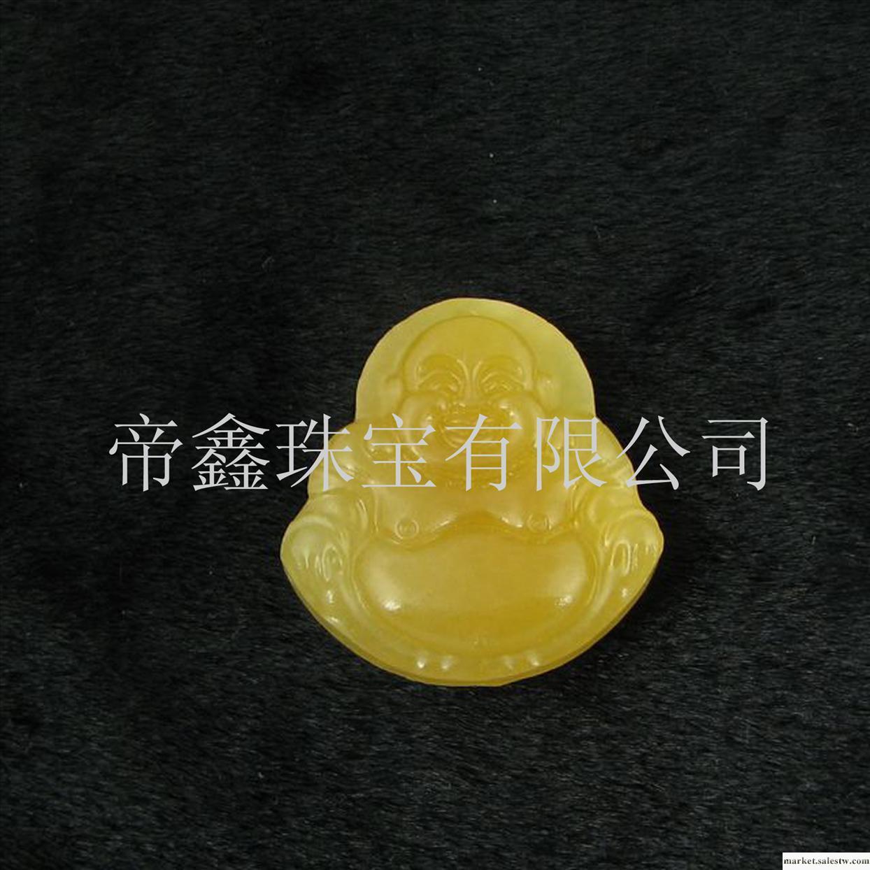 供應帝鑫珠寶天然黃玉佛公吊墜雕刻水晶寶石加工工廠,批發,進口,代購