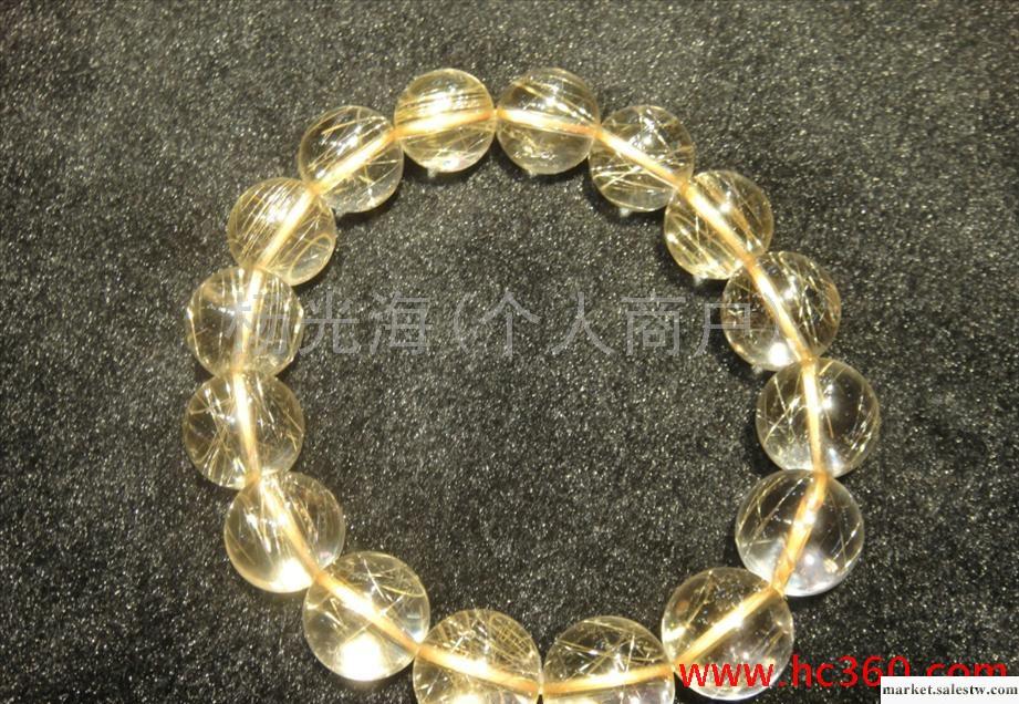 供應吉祥A0004金發晶手鏈工廠,批發,進口,代購