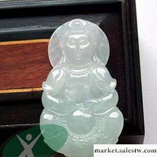 供應一心玉器 天然翡翠A貨 項鏈 吊墜 掛件 彌勒 觀音像工廠,批發,進口,代購