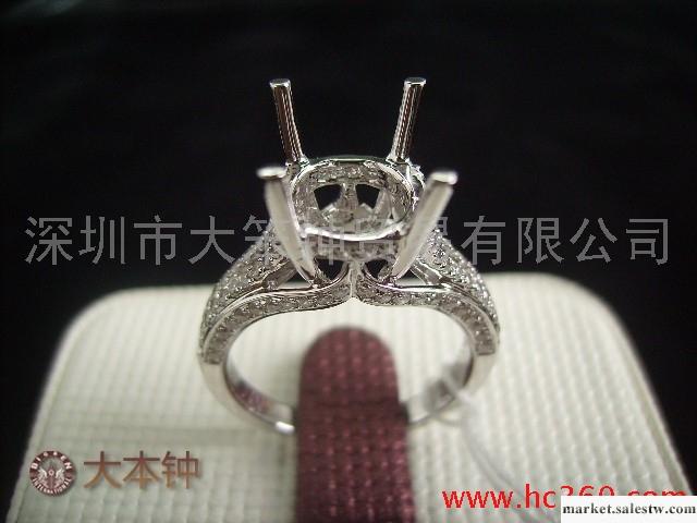 供應鉑金戒托價格 珠寶鑲嵌款式 轆珠邊工廠,批發,進口,代購