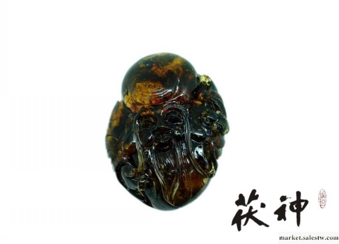 供應茯神多米尼加琥珀雕件工廠,批發,進口,代購