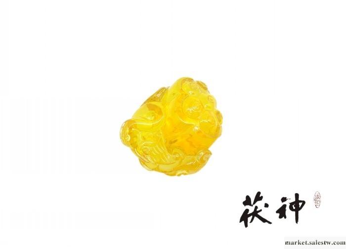 供應茯神多米尼加琥珀雕件蓮藕工廠,批發,進口,代購