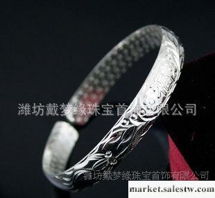 供應戴夢緣s999千足銀鯉魚送福手鐲 送長輩 首選 銀手鐲工廠,批發,進口,代購
