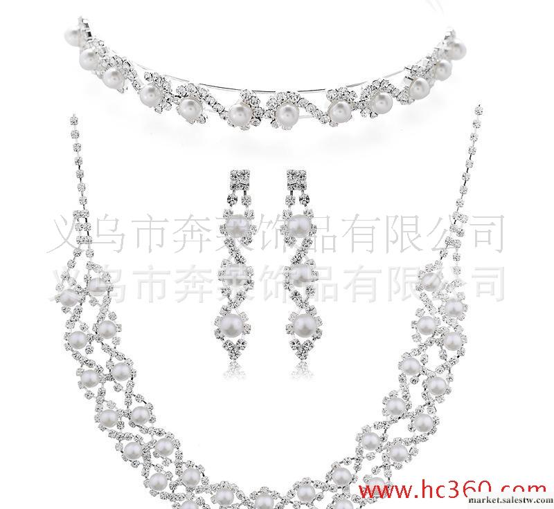 A0254T0075廠家韓款特色精品 雙排珍珠首飾項鏈 新娘結婚飾品批發工廠,批發,進口,代購