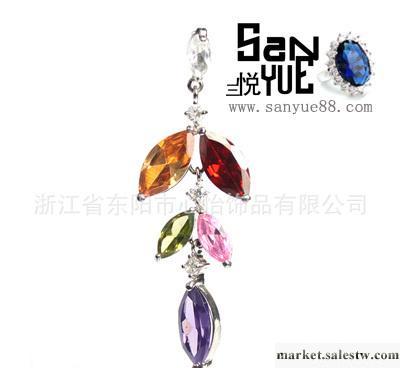 供應新款 韓國時尚風格鋯石耳墜 三悅飾品工廠,批發,進口,代購