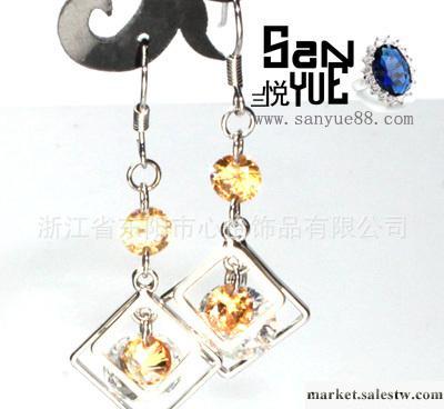 供應韓版飾品 代理加盟 時尚鋯石耳飾批發工廠,批發,進口,代購