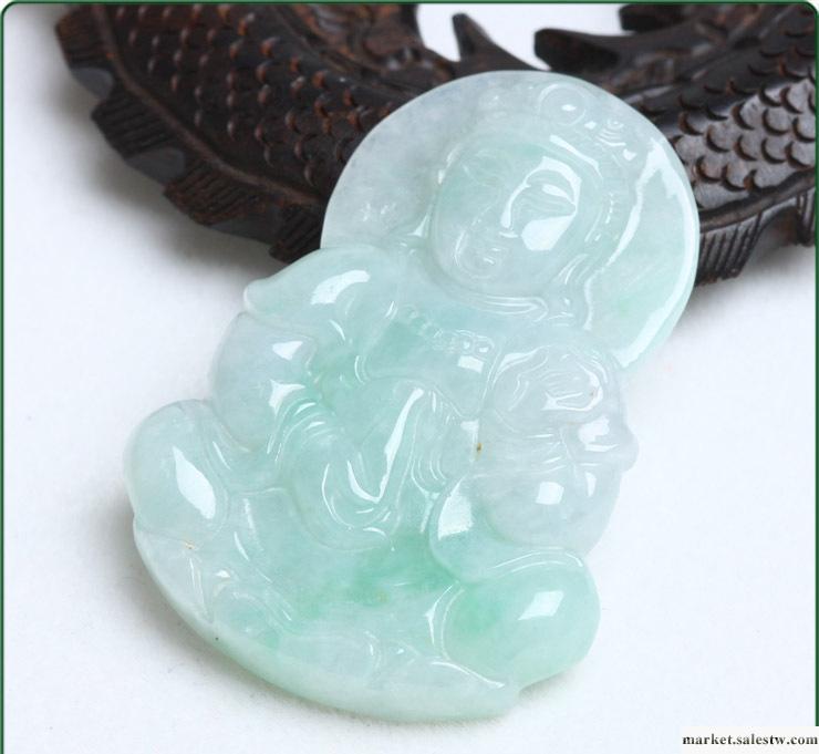 供應恒佑福3578恒佑福翡翠玉石 A貨翡翠大觀音菩工廠,批發,進口,代購